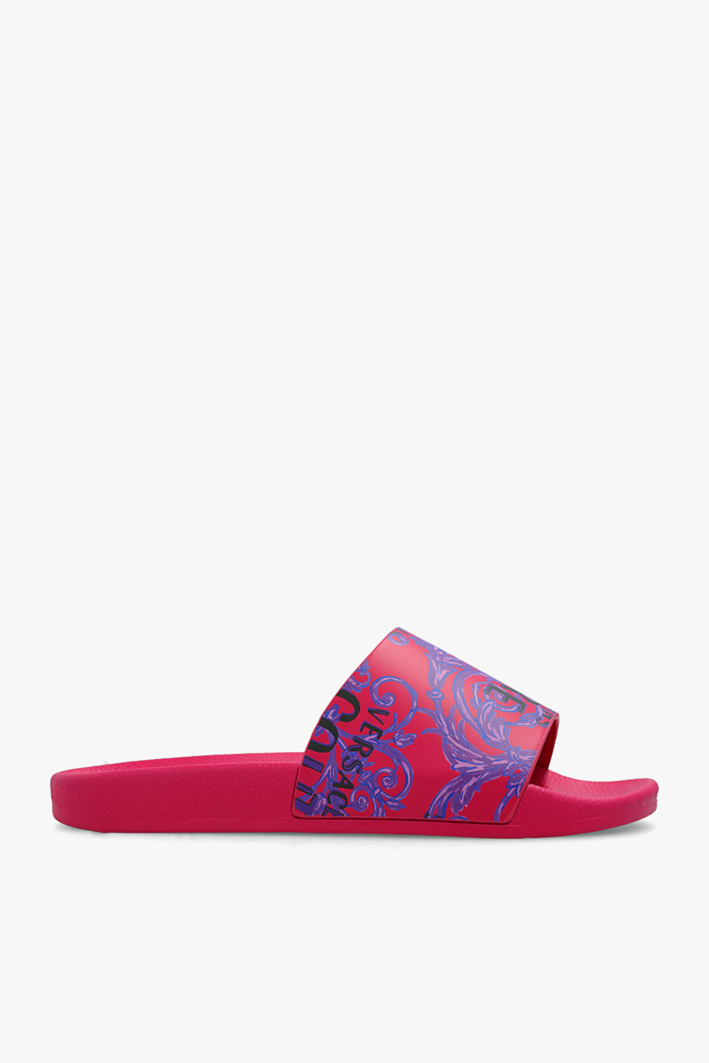 Versace pink online slides